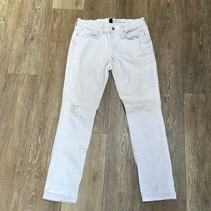 White GAP Women’s Skinny Fit Coupe Moulante Jeans